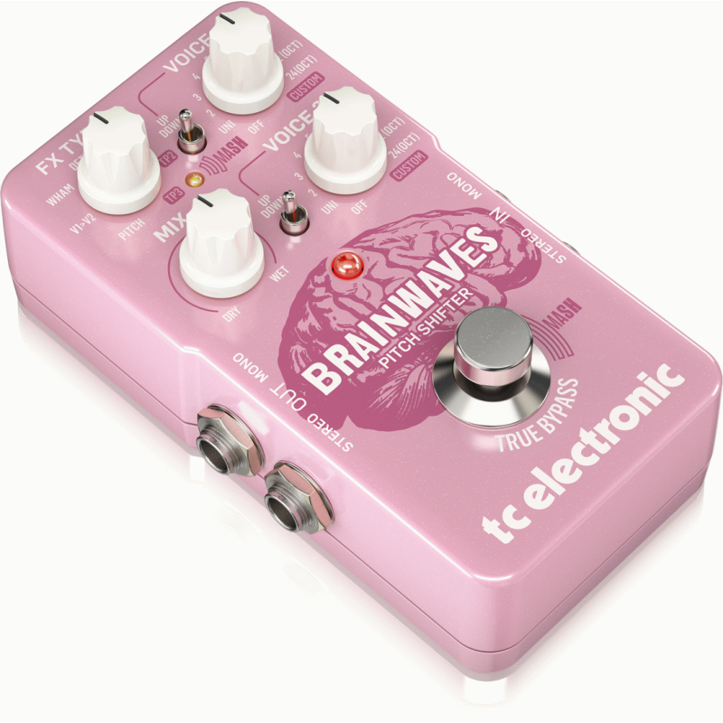 TC Electronic Brainwaves Pitch Shifter with Studio-Grade Algorithms and MASH Footswitch — view 2