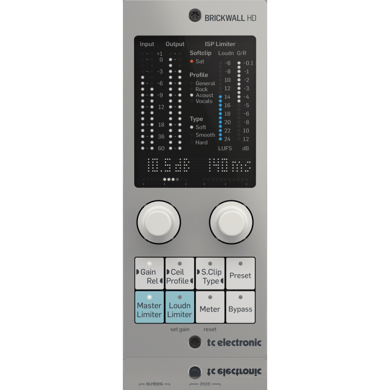 TC Electronic Brickwall HD-DT Mastering Limiter Plug-In with Hardware Interface — view 3
