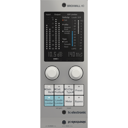 TC Electronic Brickwall HD-DT Mastering Limiter Plug-In with Hardware Interface — view 3