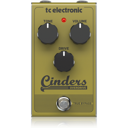 TC Electronic Cinders Overdrive Pedal