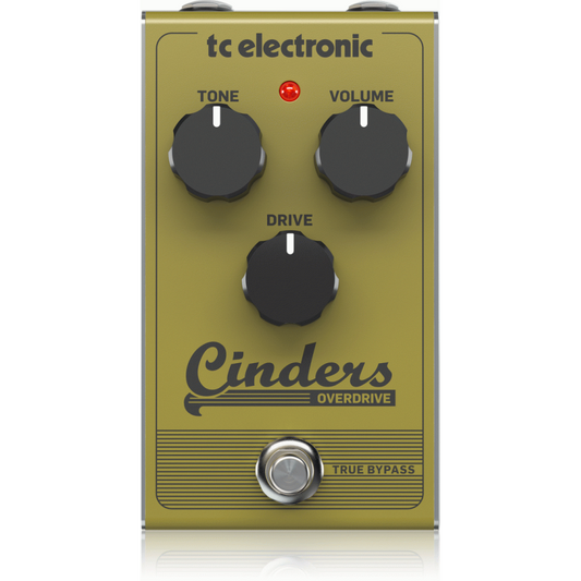 TC Electronic Cinders Overdrive Pedal