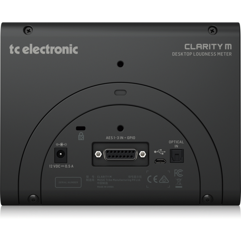 TC Electronic Clarity M Stereo & 5.1 Audio Loudness Meter with USB Connection & 7 High Resolution Display — view 4
