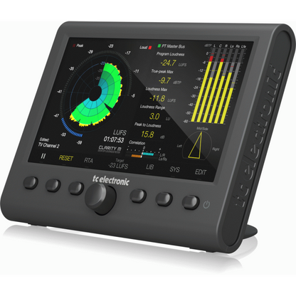 TC Electronic Clarity M Stereo & 5.1 Audio Loudness Meter with USB Connection & 7 High Resolution Display — view 3
