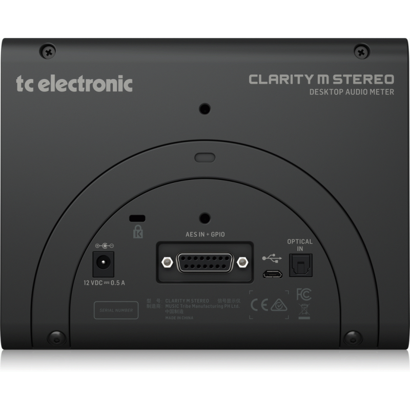 TC Electronic Clarity M Stereo Audio Meter with 7 High Resolution Display and USB Connection — view 4