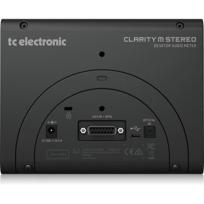 TC Electronic Clarity M Stereo Audio Meter with 7 High Resolution Display and USB Connection — view 4