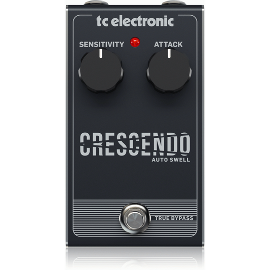 TC Electronic Crescendo Auto Swell Pedal with 2-Knob Interface
