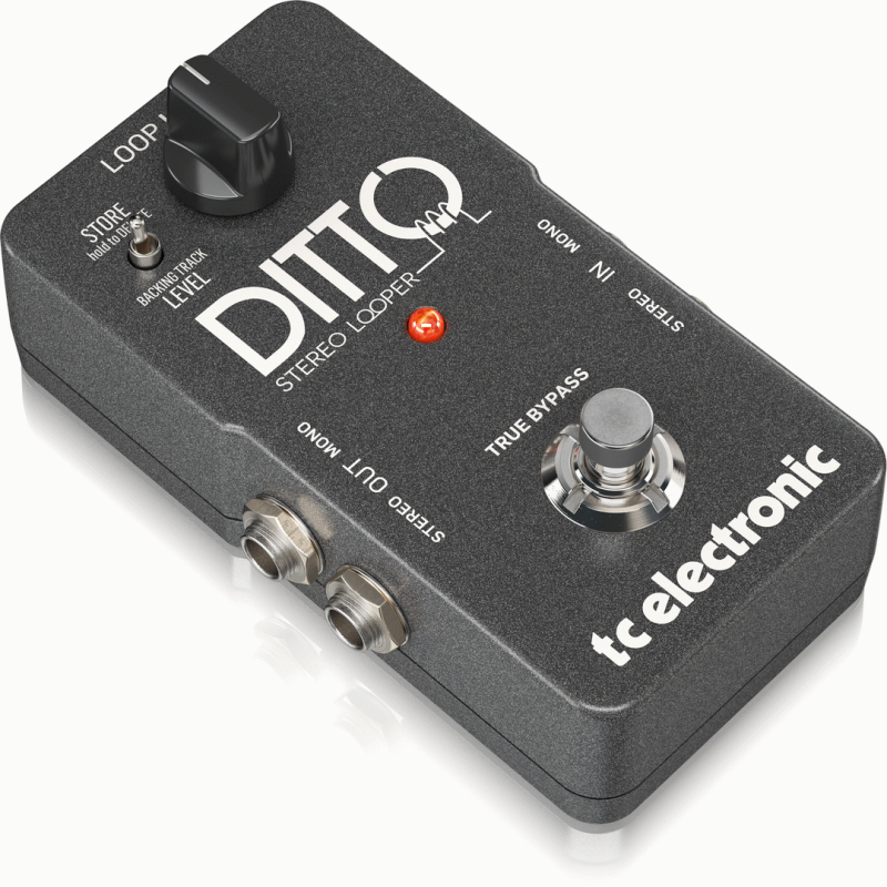 TC Electronic Ditto Stereo Looper Pedal with Stereo I/O and Loop Import/Export — view 2