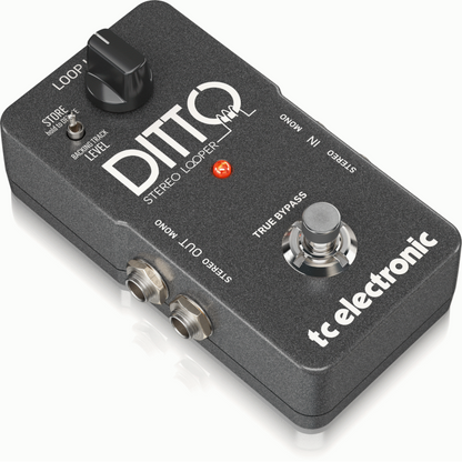 TC Electronic Ditto Stereo Looper Pedal with Stereo I/O and Loop Import/Export — view 2