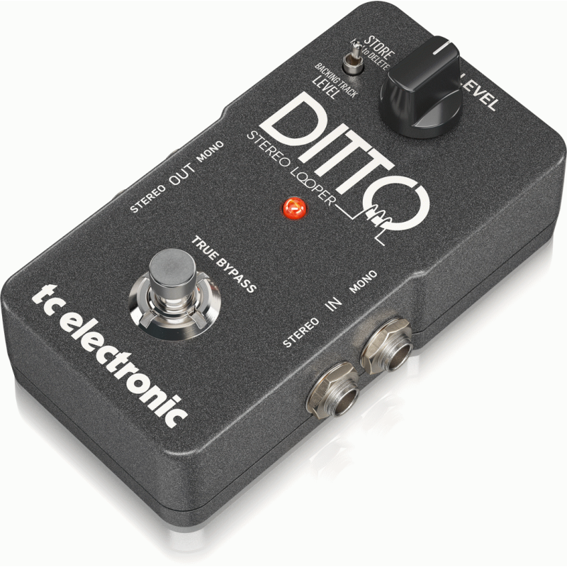 TC Electronic Ditto Stereo Looper Pedal with Stereo I/O and Loop Import/Export — view 3