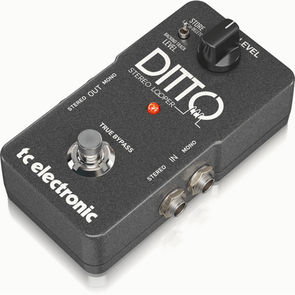 TC Electronic Ditto Stereo Looper Pedal with Stereo I/O and Loop Import/Export — view 3