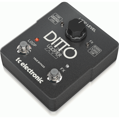 TC Electronic Ditto X2 Looper Pedal with Stop Button and Loop Effects — view 3