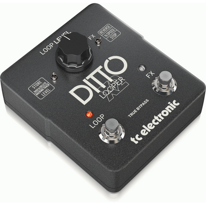 TC Electronic Ditto X2 Looper Pedal with Stop Button and Loop Effects — view 2