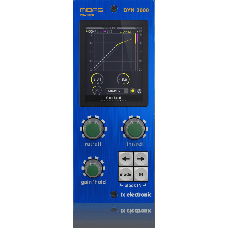 TC Electronic DYN 3000-DT Dynamics Channel Plug-In with Analog-Feel Desktop Interface — view 3