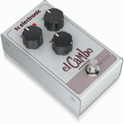 TC Electronic El Cambo Overdrive Pedal - Classic Tube Overdrive with 3-Knob Interface for Blues Rock Tones — view 2