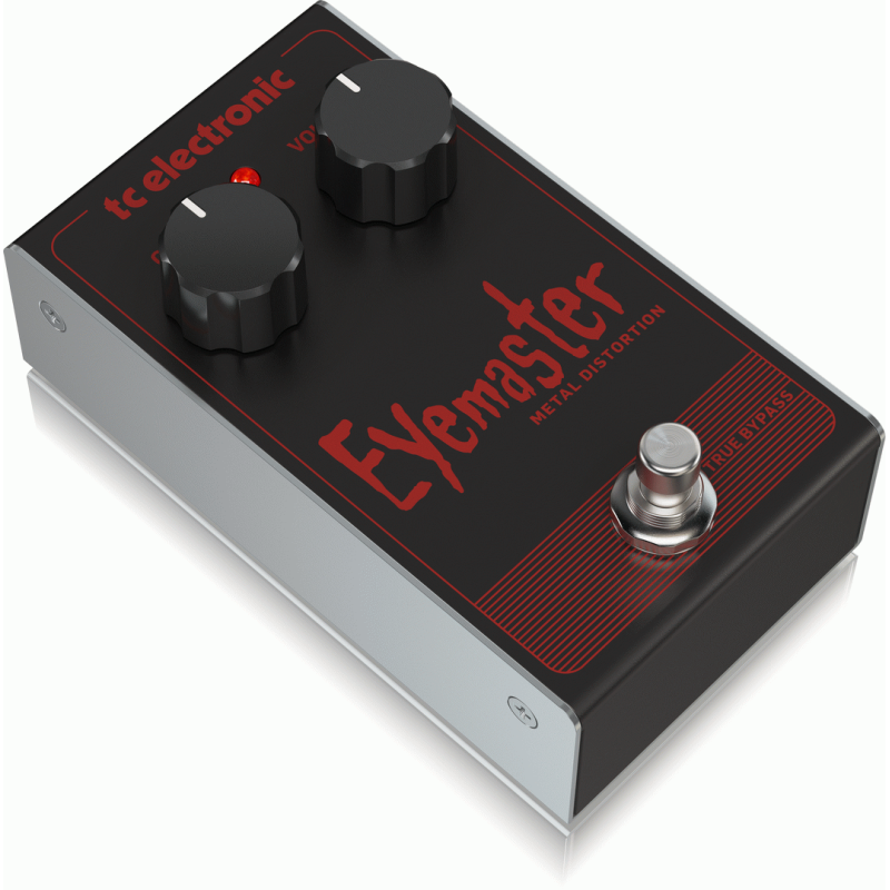 TC Electronic Eyemaster Metal Distortion Pedal with 2-Knob Interface — view 2
