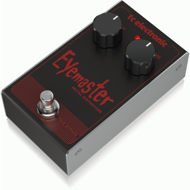TC Electronic Eyemaster Metal Distortion Pedal with 2-Knob Interface — view 3