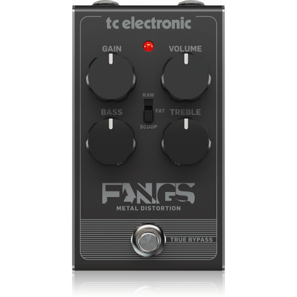 TC Electronic Fangs Metal Distortion Pedal