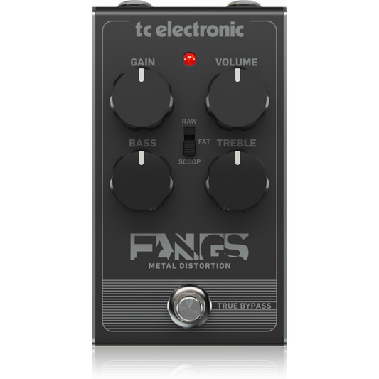 TC Electronic Fangs Metal Distortion Pedal