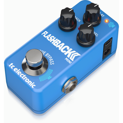 TC Electronic Flashback 2 Mini Delay Pedal with MASH Footswitch and Tape/Analog Algorithms — view 3