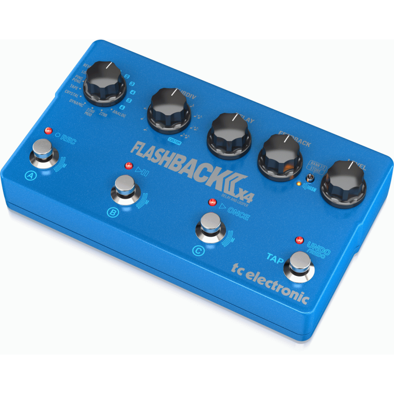 TC Electronic Flashback 2 X4 Delay Pedal with 3 MASH Switches, Crystal, Analog, Tape Delays & 6 Presets — view 3