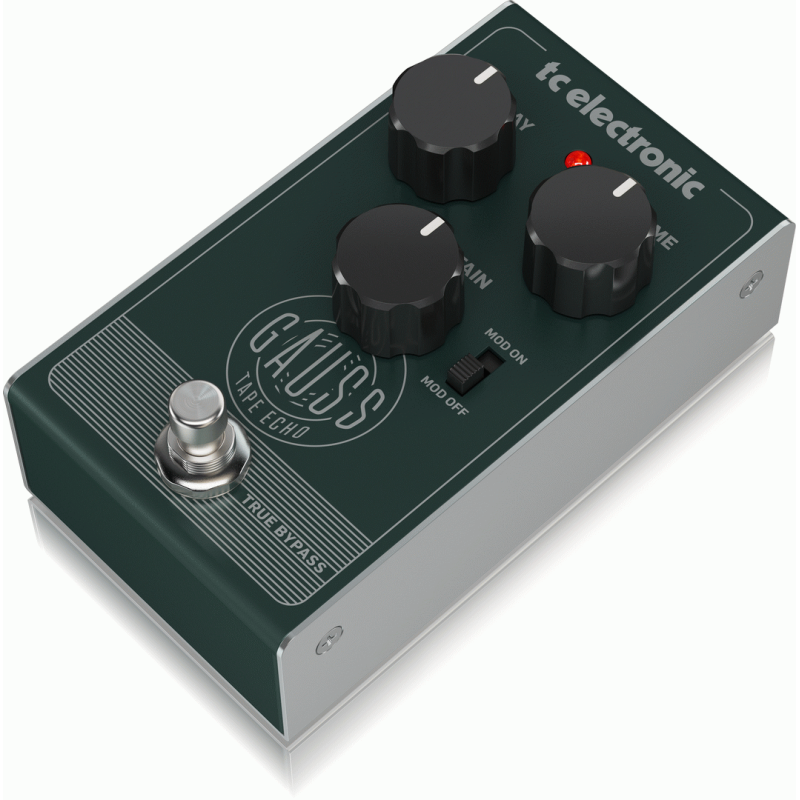 TC Electronic Gauss Tape Echo Pedal with Mod Switch, Delay, Sustain and Volume Controls — view 3
