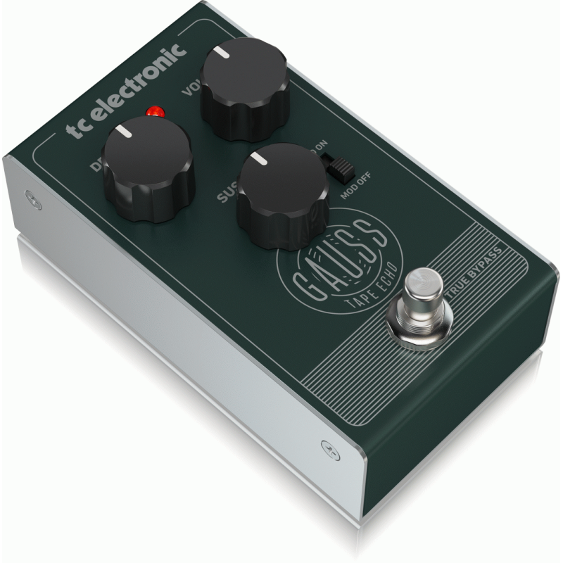 TC Electronic Gauss Tape Echo Pedal with Mod Switch, Delay, Sustain and Volume Controls — view 2