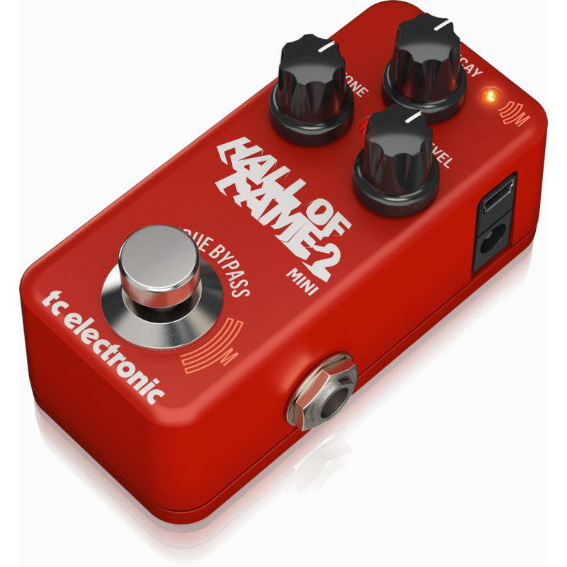 TC Electronic Hall of Fame 2 Mini Reverb Pedal with MASH Footswitch and Shimmer Algorithm — view 3
