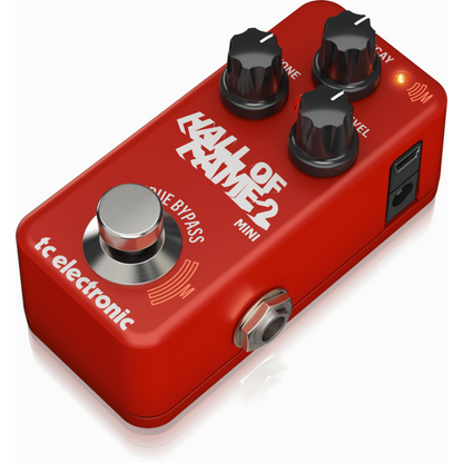 TC Electronic Hall of Fame 2 Mini Reverb Pedal with MASH Footswitch and Shimmer Algorithm — view 3