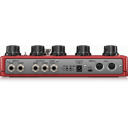 TC Electronic Hall of Fame 2 X4 Reverb Pedal with 4 MASH Switches and 8 Reverb Presets — view 4