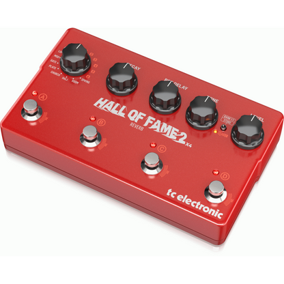 TC Electronic Hall of Fame 2 X4 Reverb Pedal with 4 MASH Switches and 8 Reverb Presets — view 3