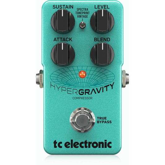 TC Electronic Hypergravity Compressor Multiband Pedal with Vintage Mode and Built-In TonePrints