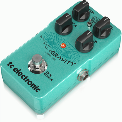 TC Electronic Hypergravity Compressor Multiband Pedal with Vintage Mode and Built-In TonePrints — view 3