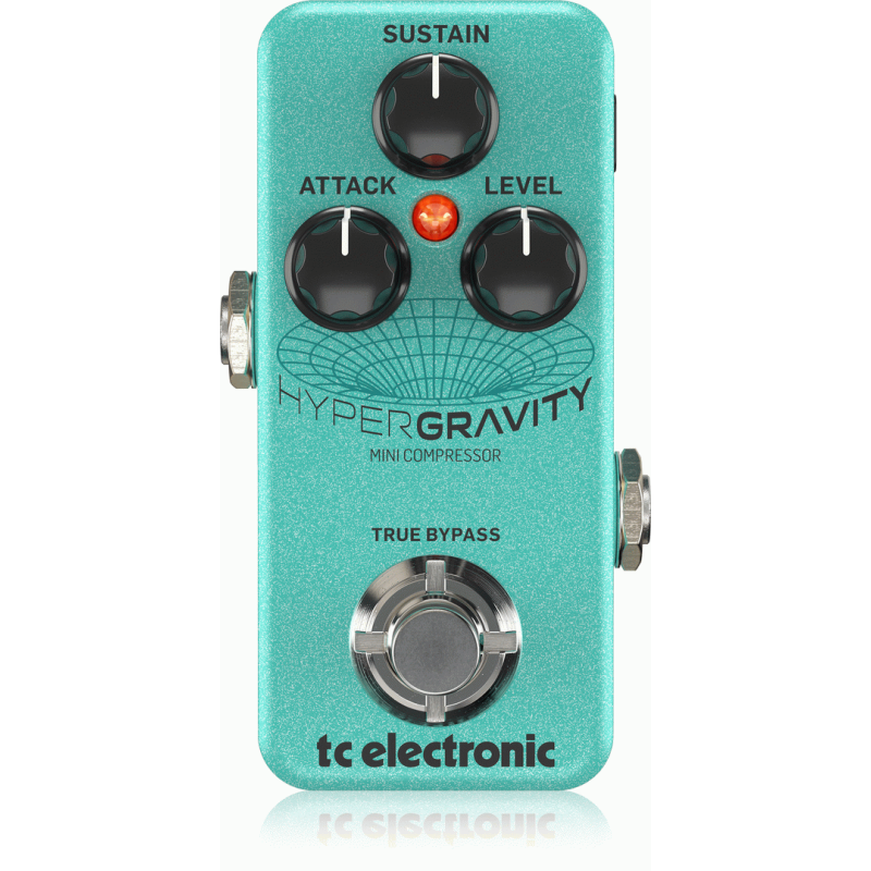 TC Electronic Hypergravity Mini Compressor with MD3 Multiband Dynamics Algorithm