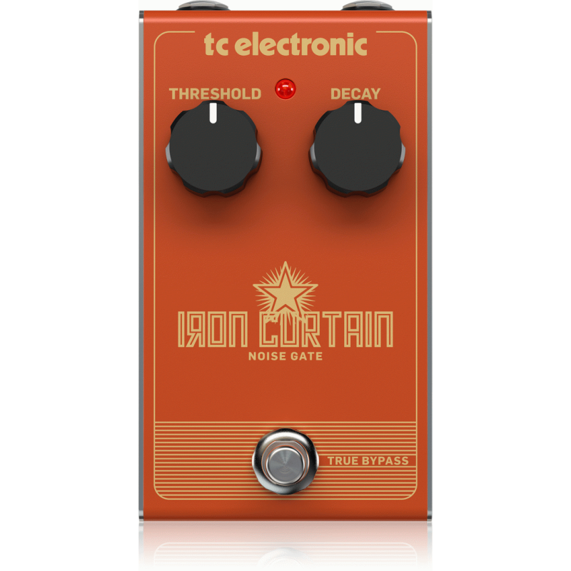 TC Electronic Iron Curtain Noise Gate - Ultra Fast 2-Knob Interface
