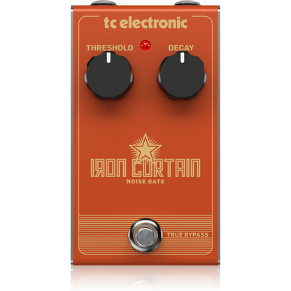 TC Electronic Iron Curtain Noise Gate - Ultra Fast 2-Knob Interface