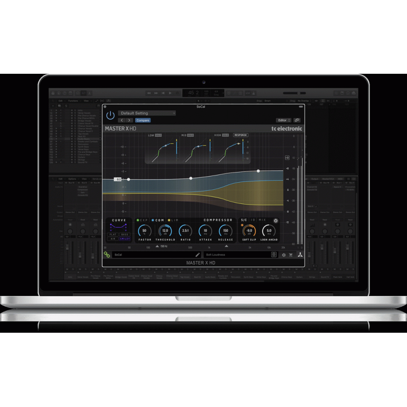 TC Electronic Master X HD-DT Multiband Dynamics Processor Plug-In with Optional Hardware Controller — view 2