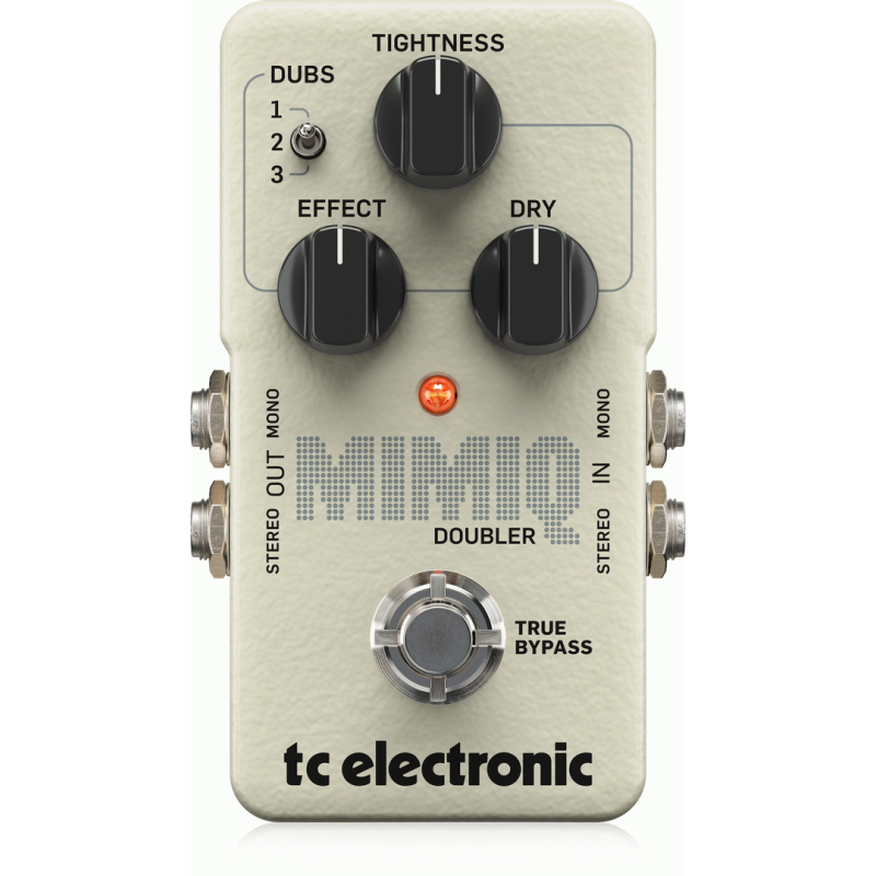 TC Electronic Mimic Doubler Guitar Pedal with 3 Tracks