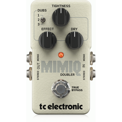 TC Electronic Mimic Doubler Guitar Pedal with 3 Tracks