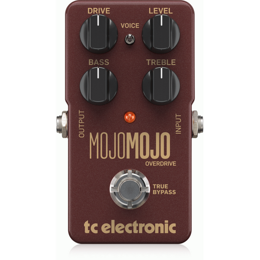 TC Electronic MojoMojo Overdrive Pedal with Extra Headroom and Voicing Switch