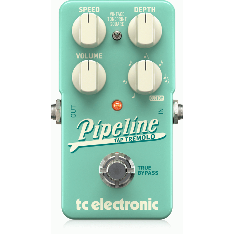 TC Electronic Pipeline Tap Tremolo with Sequencer and TonePrints