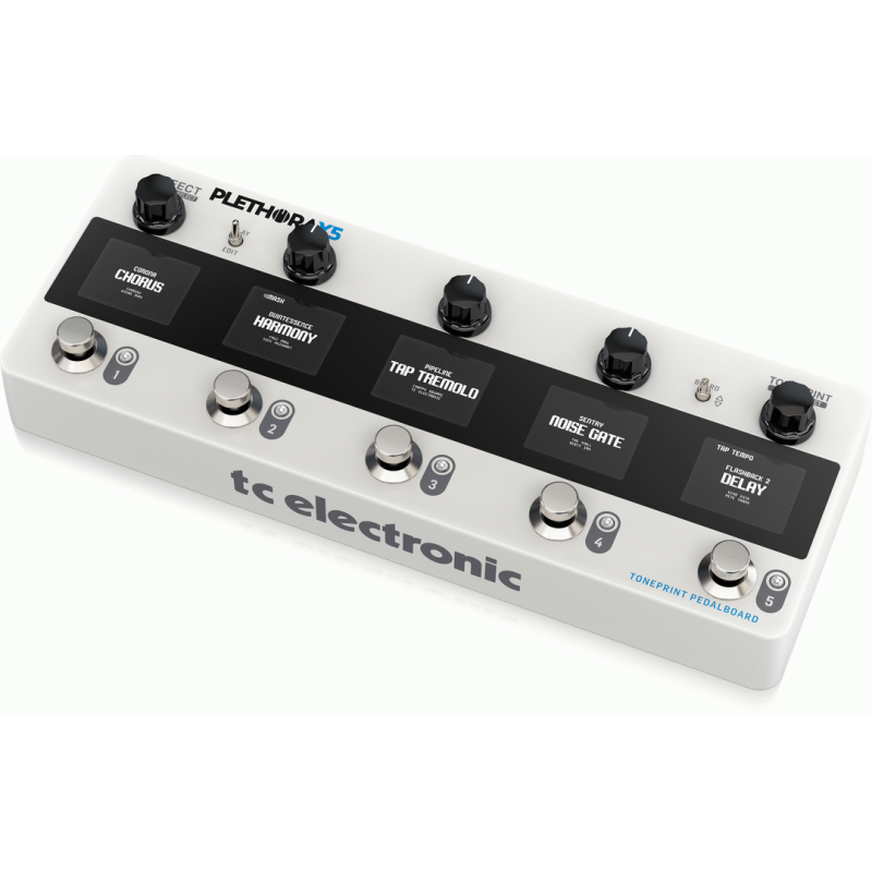 TC Electronic Plethora X5 TonePrint Pedal Board with 5 Pedal Slots and 127 Boards — view 3