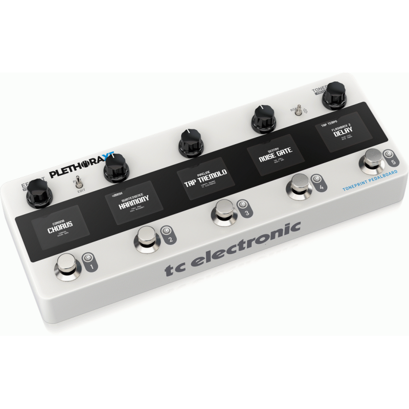 TC Electronic Plethora X5 TonePrint Pedal Board with 5 Pedal Slots and 127 Boards — view 2