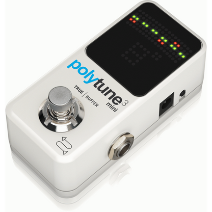 TC Electronic Polytune 3 Mini Polyphonic Tuner with Multiple Tuning Modes and Built-In Bonafide Buffer — view 3
