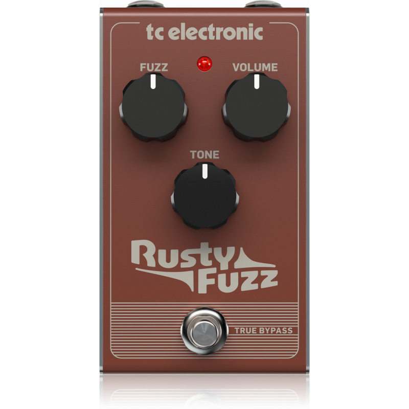 TC Electronic Rusty Fuzz - Silicon-Based Vintage Gated Fuzz Pedal