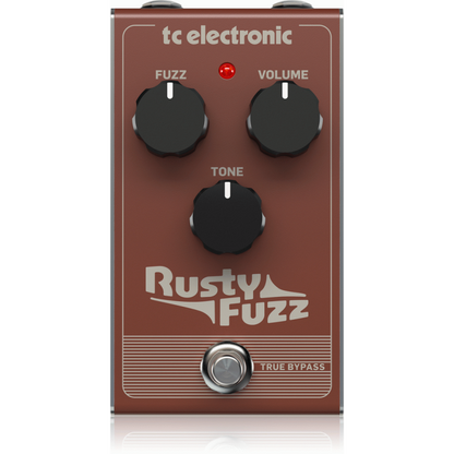 TC Electronic Rusty Fuzz - Silicon-Based Vintage Gated Fuzz Pedal