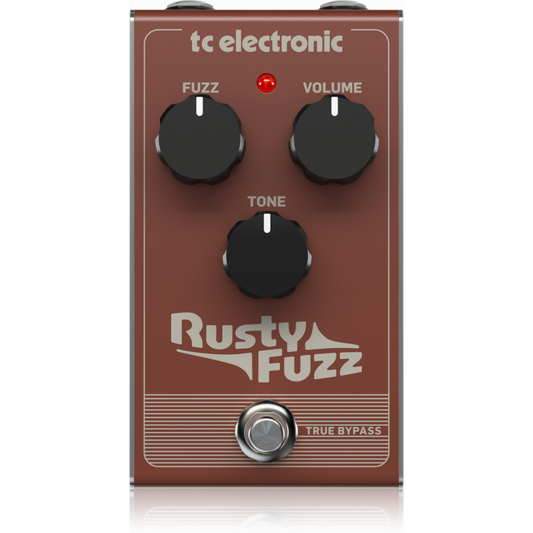 TC Electronic Rusty Fuzz - Silicon-Based Vintage Gated Fuzz Pedal