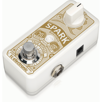 TC Electronic Spark Mini Booster Pedal - Ultra-Compact, PrimeTime Switching, Fully Analog Design — view 3