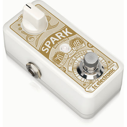 TC Electronic Spark Mini Booster Pedal - Ultra-Compact, PrimeTime Switching, Fully Analog Design — view 2