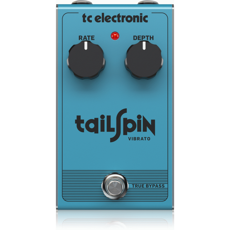 TC Electronic Tailspin Vibrato - Classic True Pitch Vibrato with All-Analog Bucket-Brigade Design
