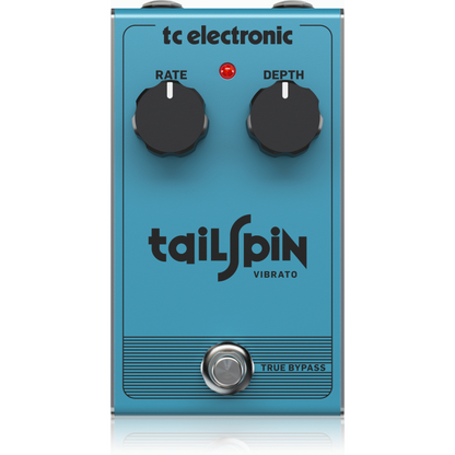 TC Electronic Tailspin Vibrato - Classic True Pitch Vibrato with All-Analog Bucket-Brigade Design